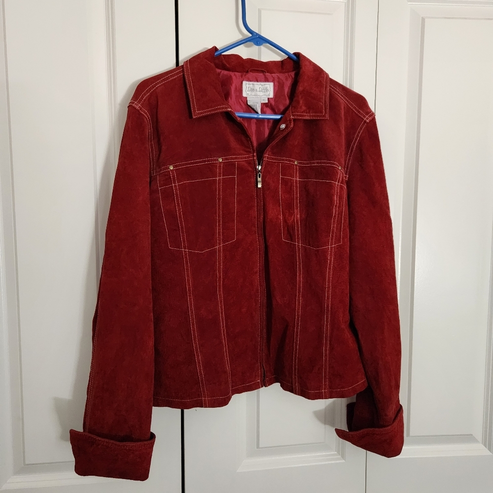 Red Suede Jacket